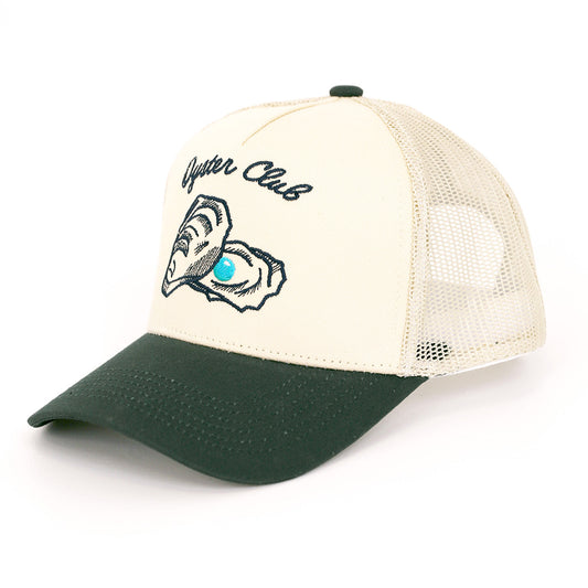 Logo Hat - Bone/Green