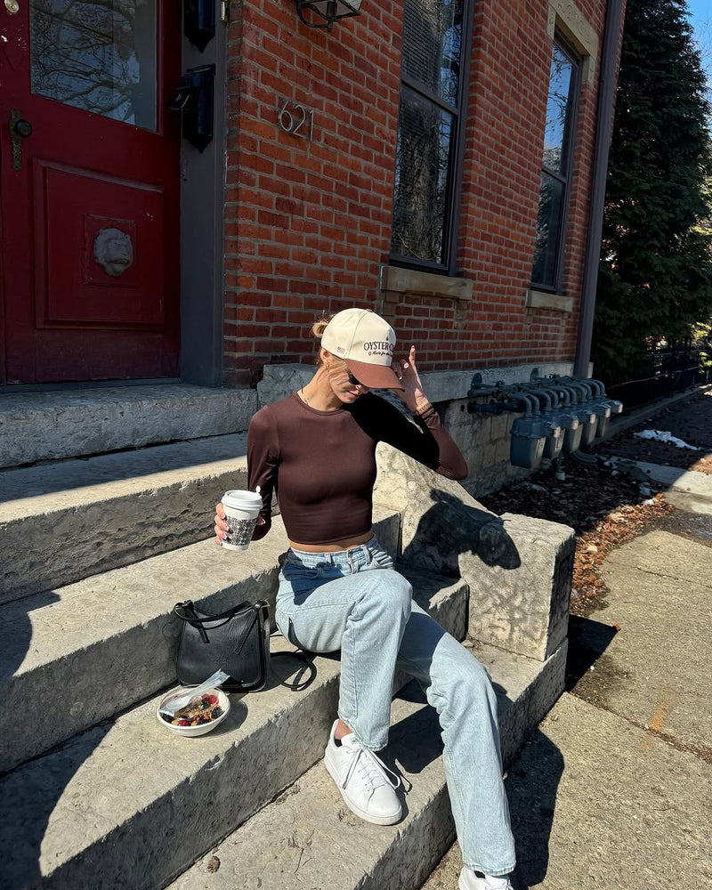 Coastal Hat - Bone/Brown