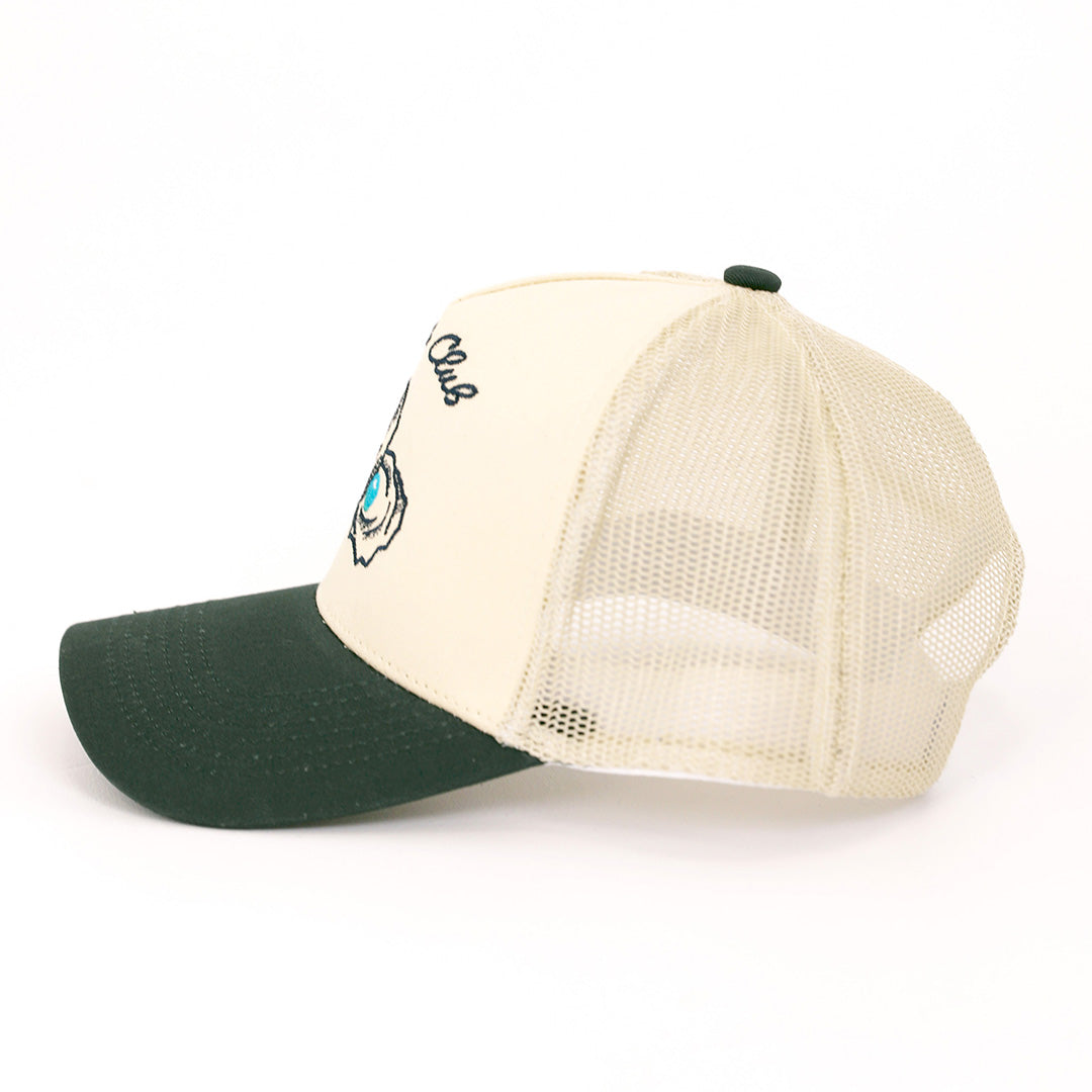 Logo Hat - Bone/Green