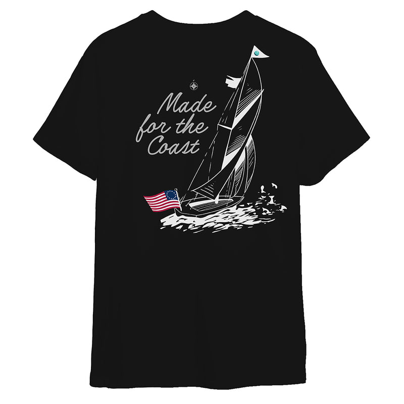 Sailboat T-Shirt - Black